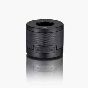 Black Dual-voltage universal battery charging base