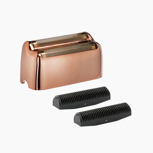 BaBylissPRO Titanium Double Foil Shaver Replacement Foils & Cutters (Rose Gold)
