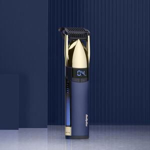 Image of Super-X Metal Series Stubble Trimmer (Gold / Blue)